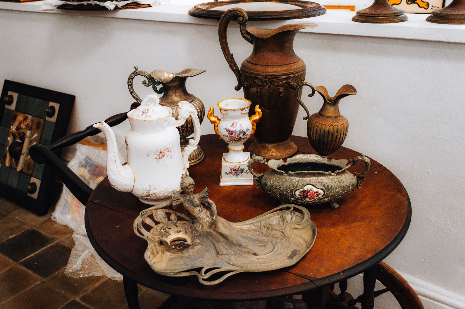 Assorted second-hand items typical of UK Facebook buy and sell group listings